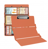WhiteCoat Clipboard® Trifold - Coral Flight Medic Edition